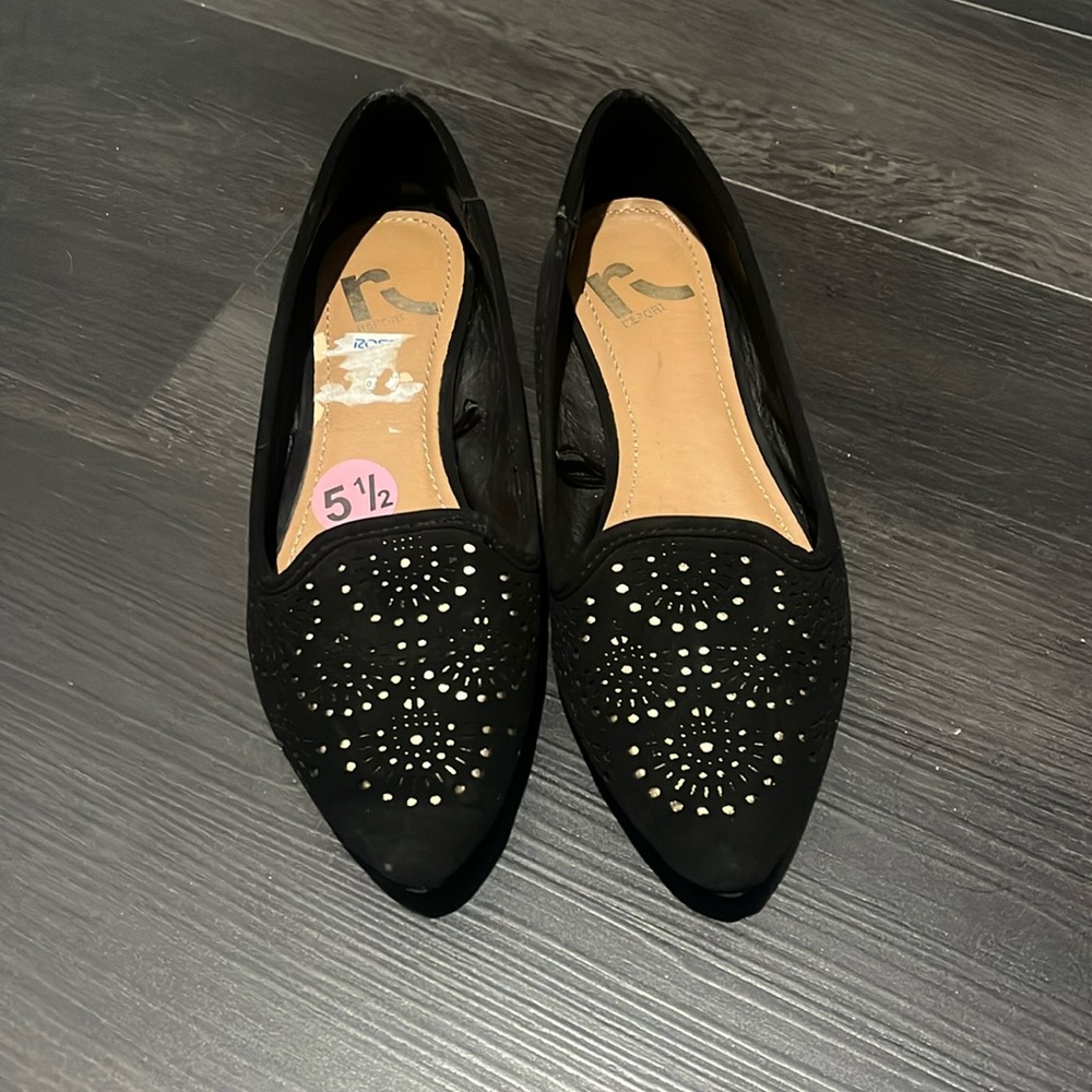 Black flats